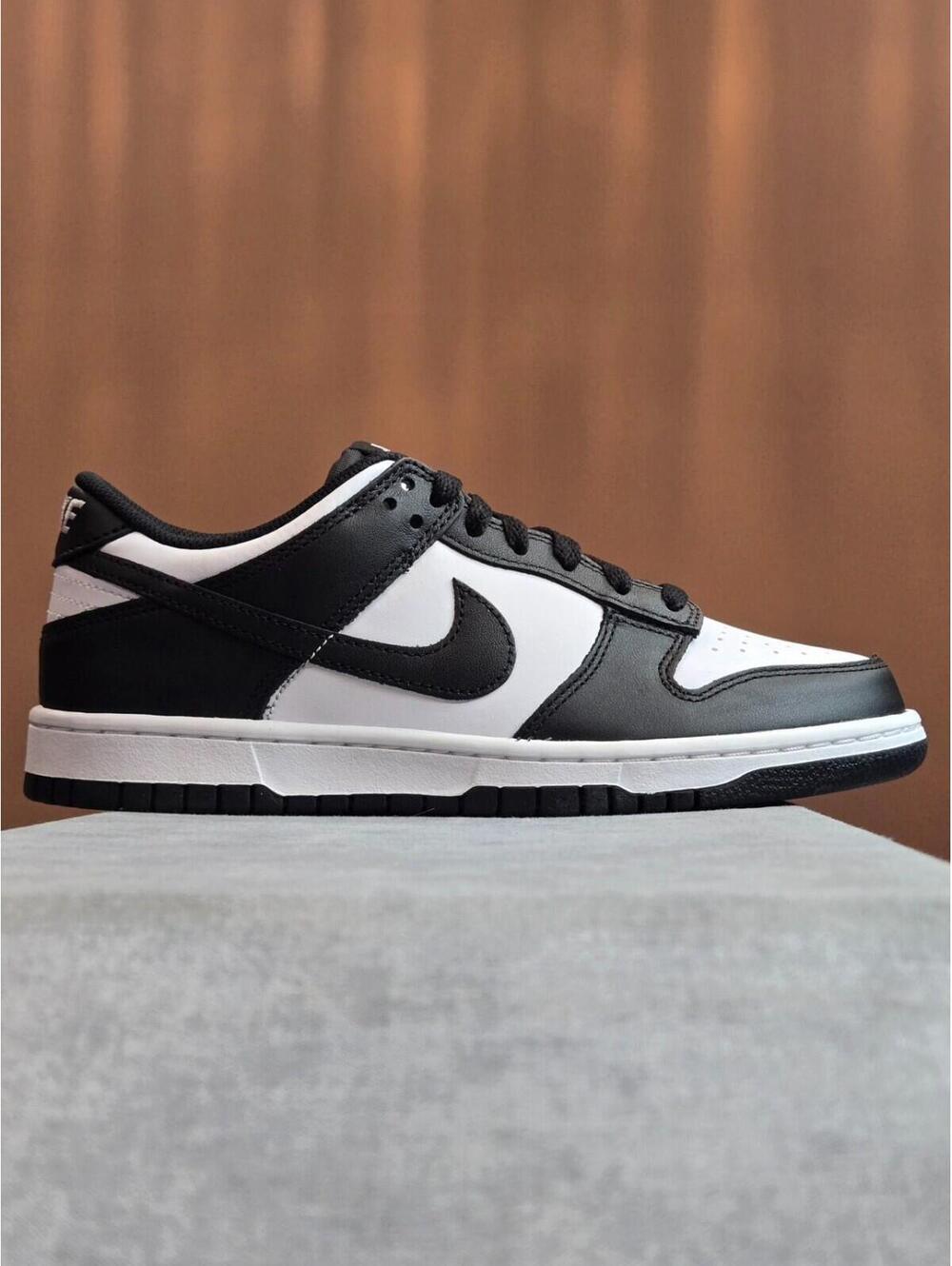Nike Dunk Low PANDA - Black White (CW1590-100) Youth Size 6Y / Women's 7.5 NIB